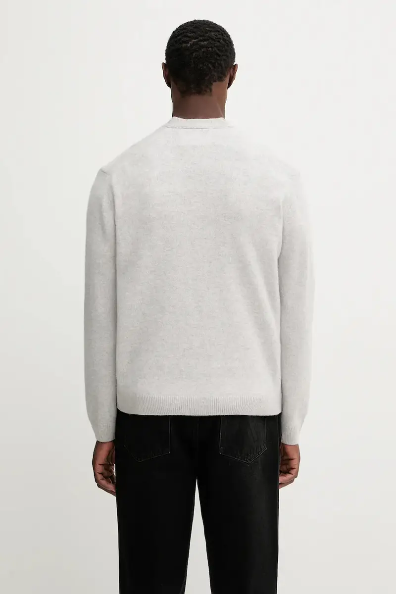 Maison Kitsune Cardigan Uomo Grigio 3527941 miniatura 3