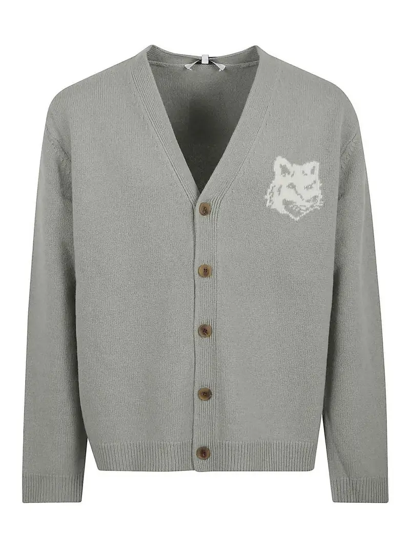 Maison Kitsune Cardigan Beige 3854391