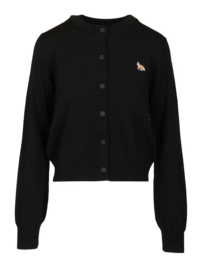 Maison Kitsune Cardigan Nero 4162698