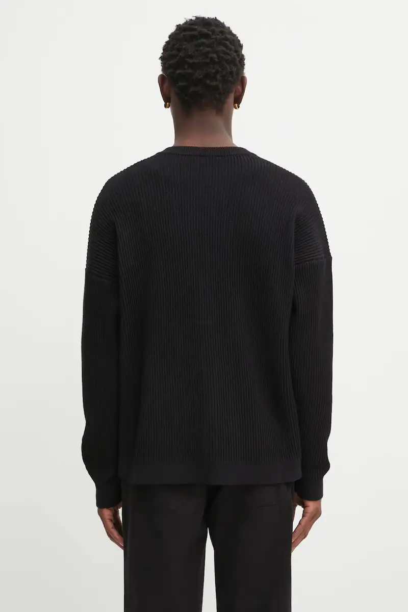 Maison Kitsune Cardigan Uomo Nero 2809776 miniatura 3