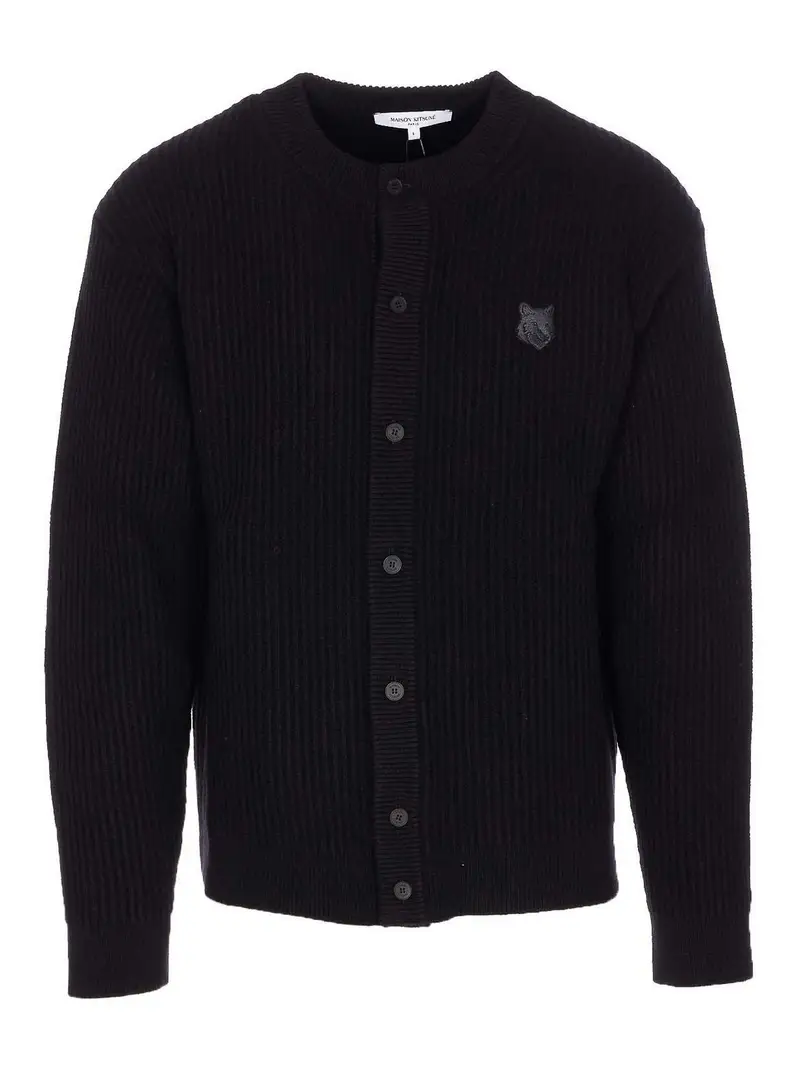 Maison Kitsune Cardigan Nero 3866314