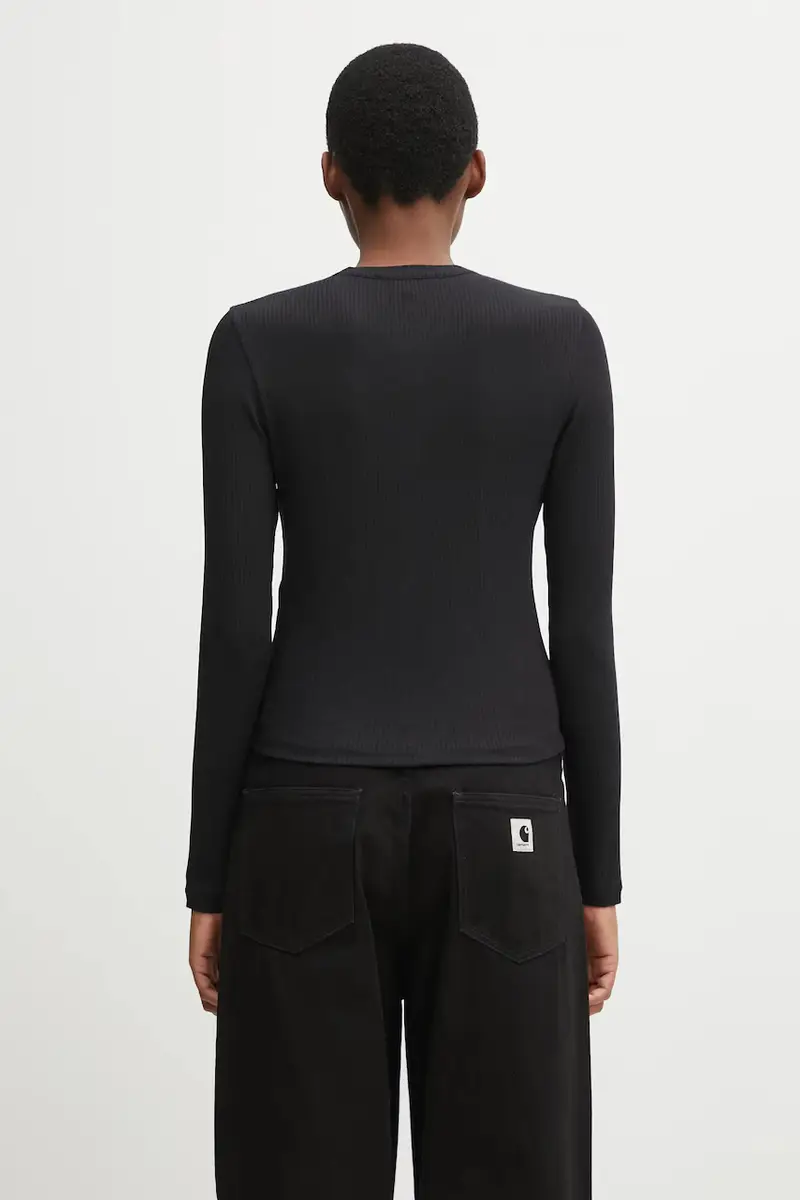 Maison Kitsune Cardigan Donna Nero 2809862 miniatura 3