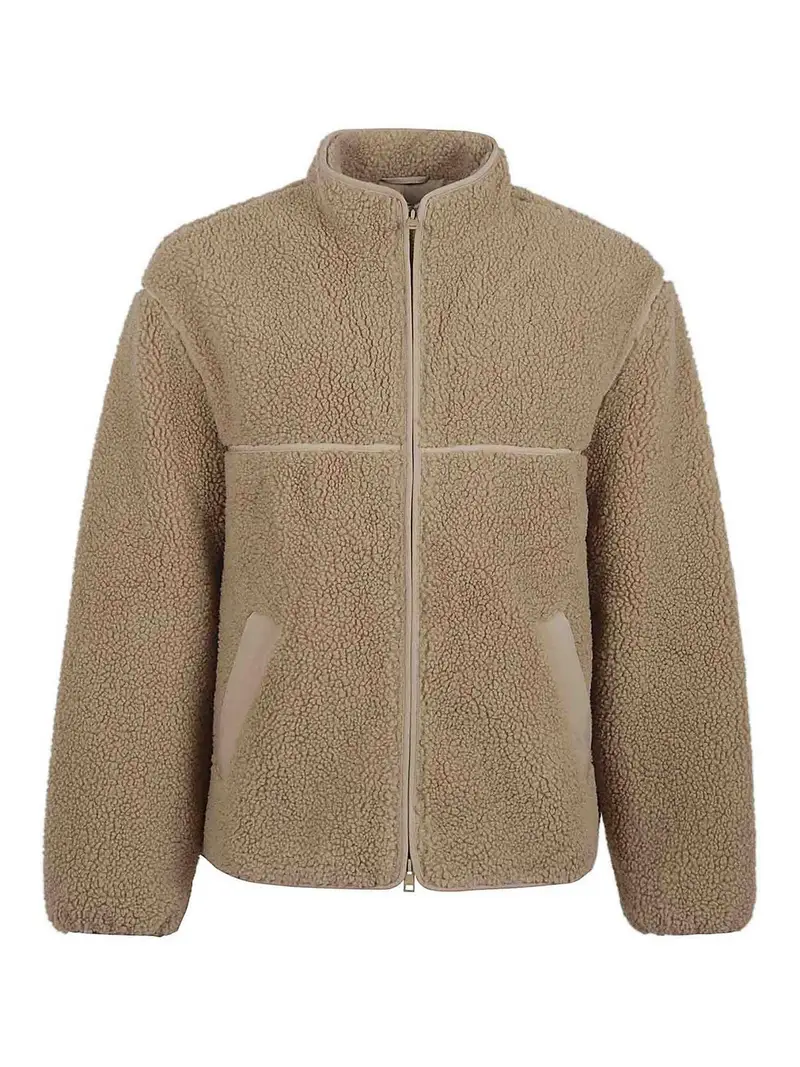 Giacca in pile Beige