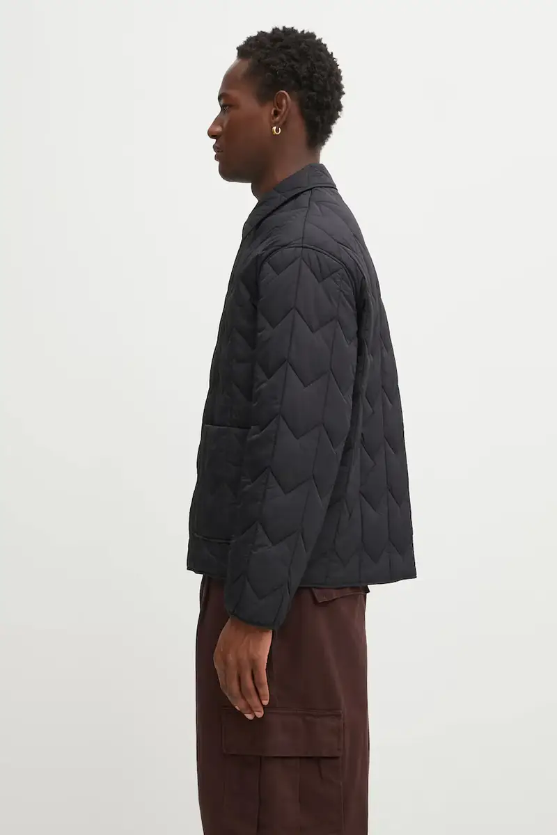 giacca Quilted colore nero PM02104WW9067 miniatura 2