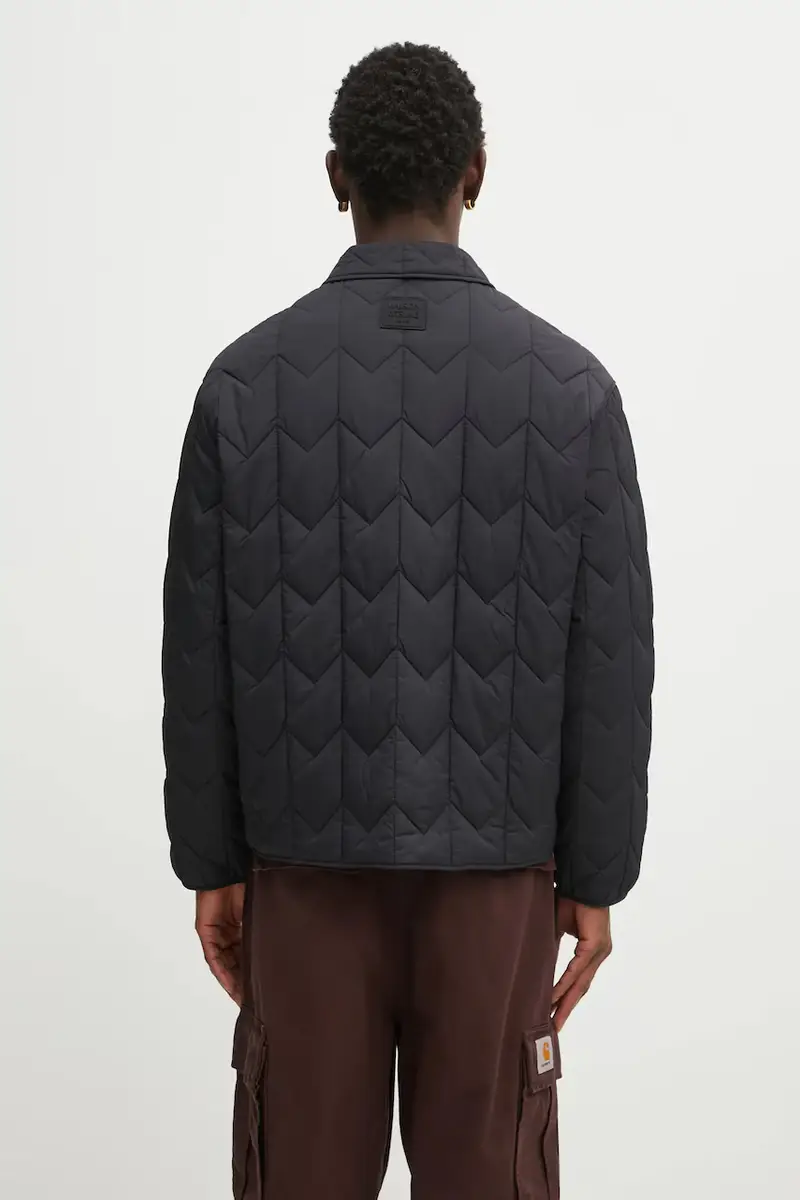 giacca Quilted colore nero PM02104WW9067 miniatura 3