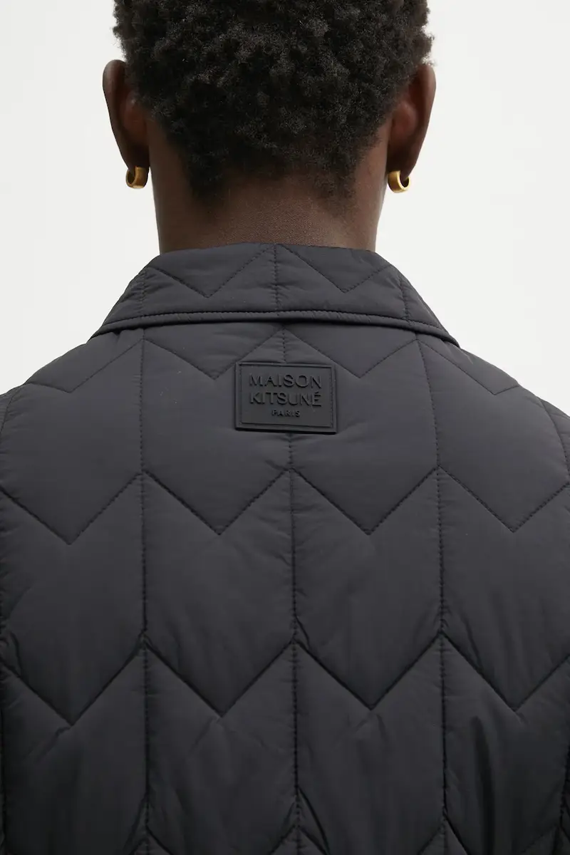 giacca Quilted colore nero PM02104WW9067 miniatura 4