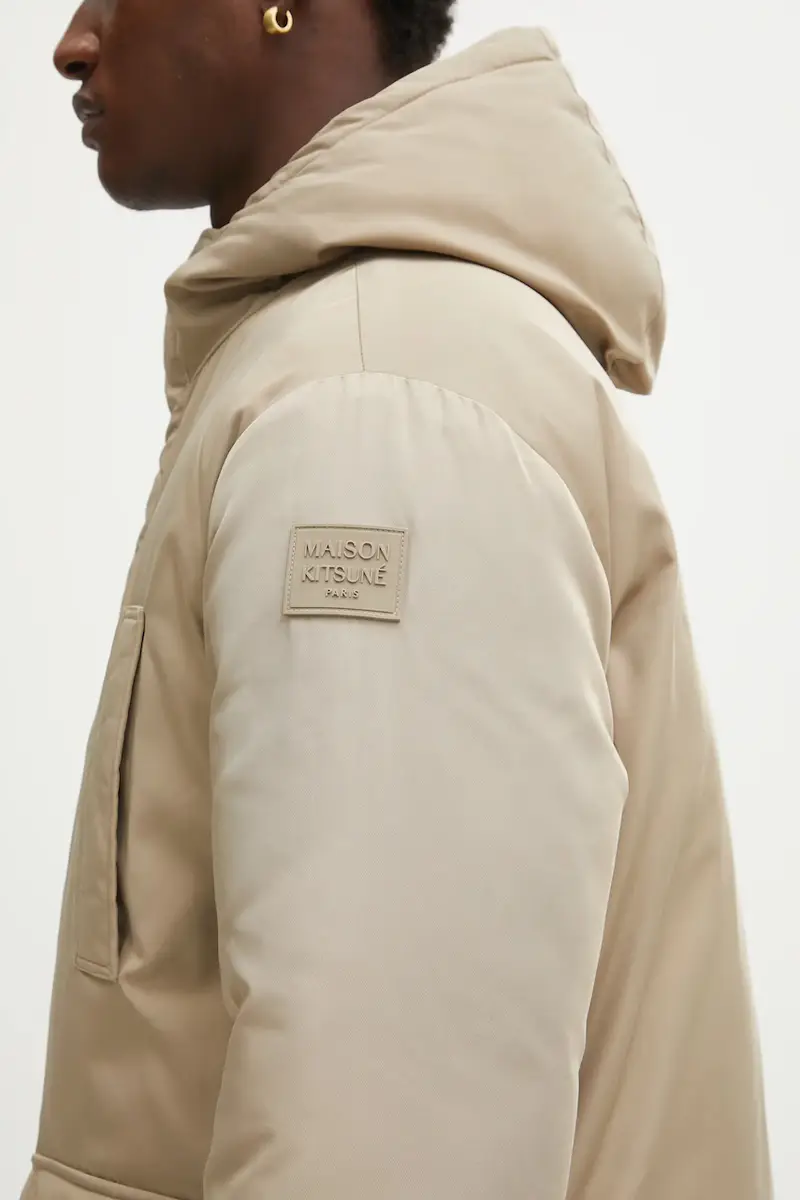 giacca Quilted Parka colore beige PM02212WW9070 miniatura 4