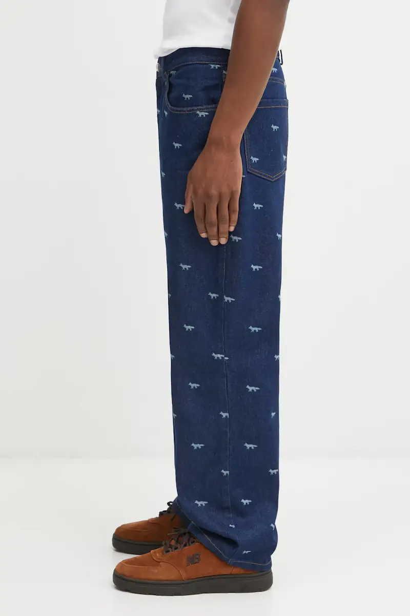 Maison Kitsune Jeans Uomo Denim 2808876 miniatura 2