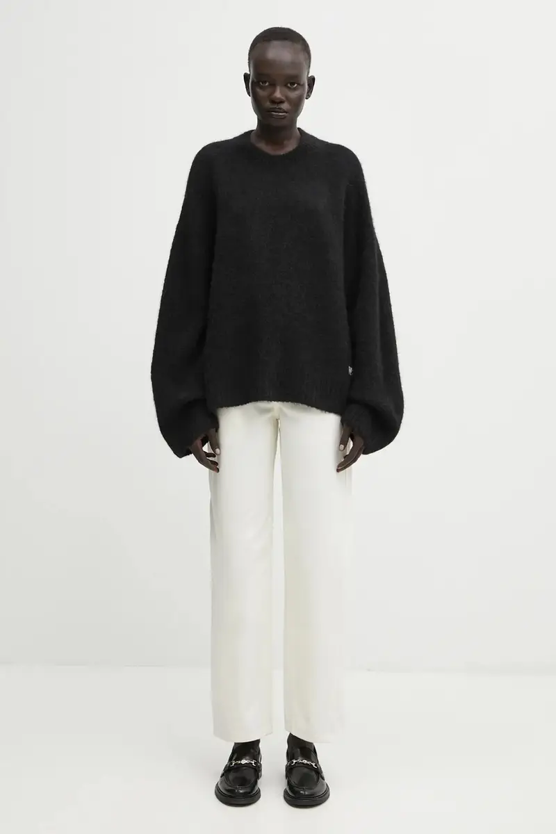 Maison Kitsune Jeans Donna Beige 3830379 miniatura 5