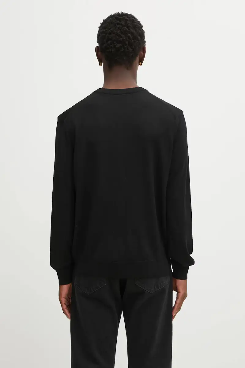 maglione in lana Fox Head Merino Regular uomo colore nero PM00801KT1181 miniatura 3