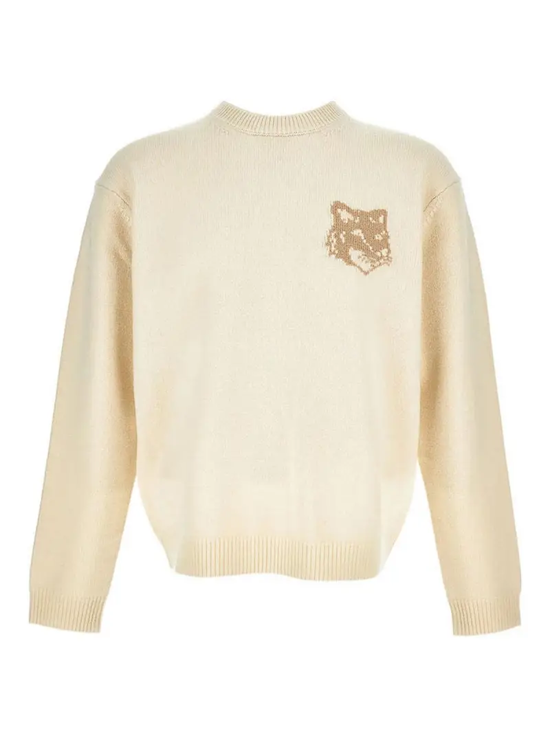 Maglione maison kitsune Color Carne E Neutri
