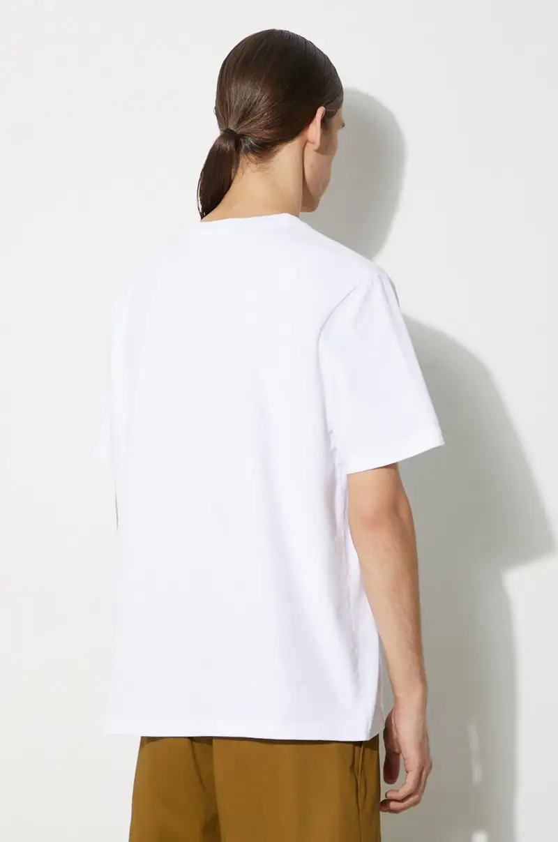 Maison Kitsune T-shirt Uomo Bianco 2808684 miniatura 3