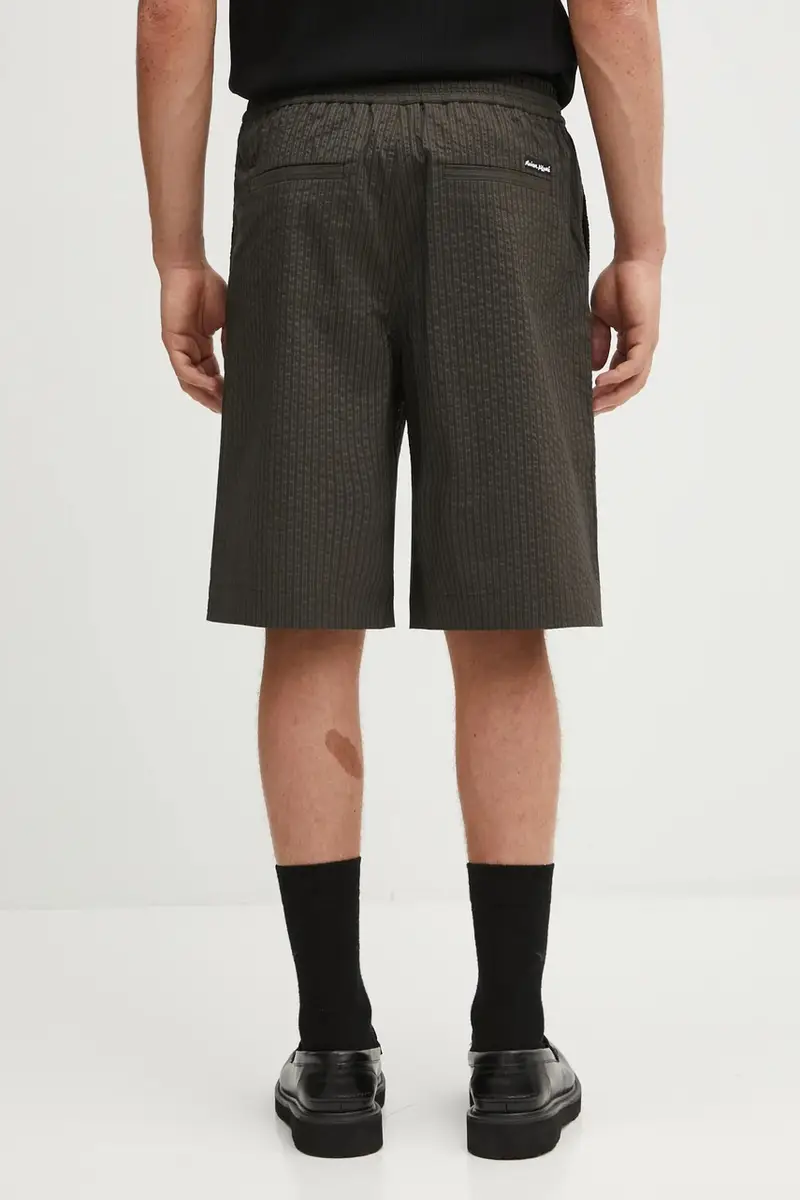 Maison Kitsune Bermuda Uomo Verde 3376552 miniatura 3