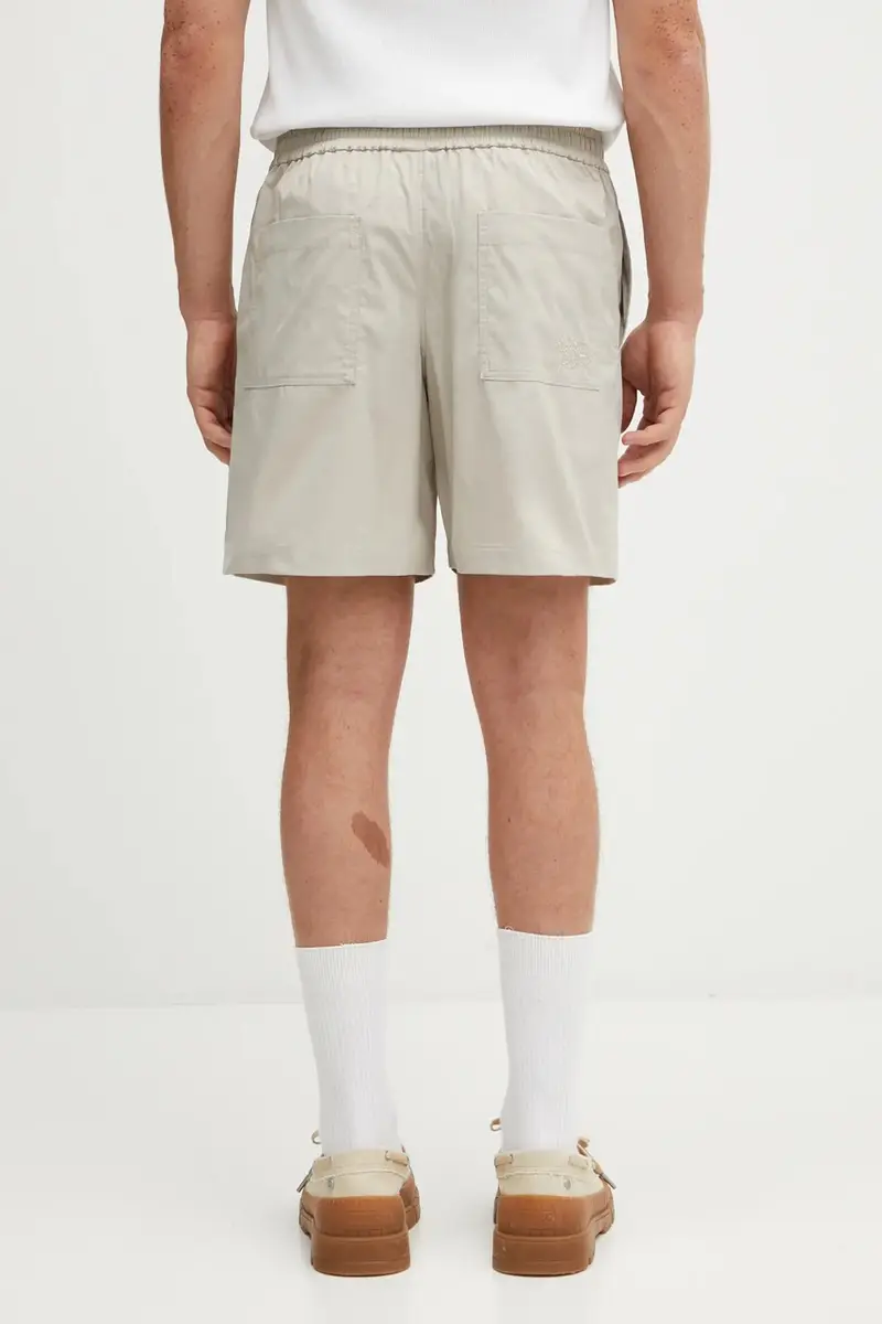 pantaloncini Elasticated uomo colore beige OM01414WW9020 miniatura 3