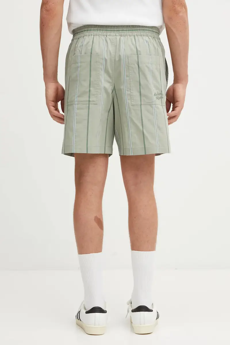 pantaloncini Elasticated uomo colore verde OM01407WC5029 miniatura 3