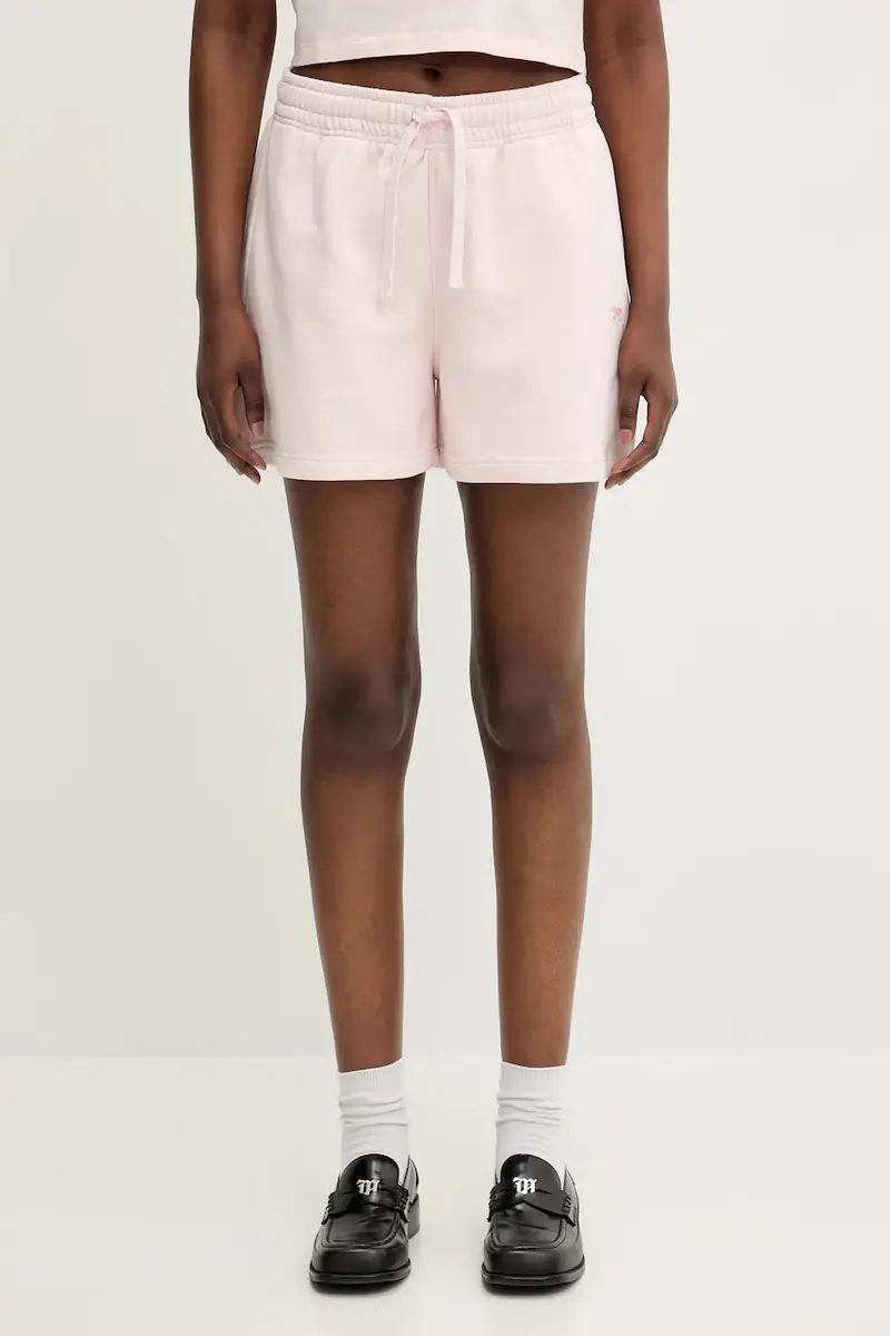 pantaloncini in cotone Baby Fox Patch Regular donna colore rosa MW01113KM0325