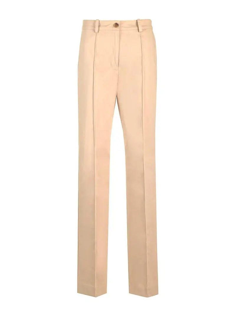Pantaloni chino in forma slim Beige