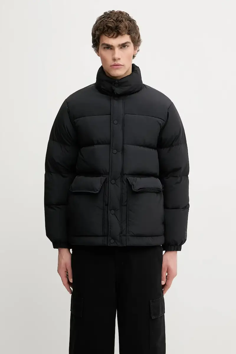 piumino Quilted Puffer colore nero PM02230WQ4070