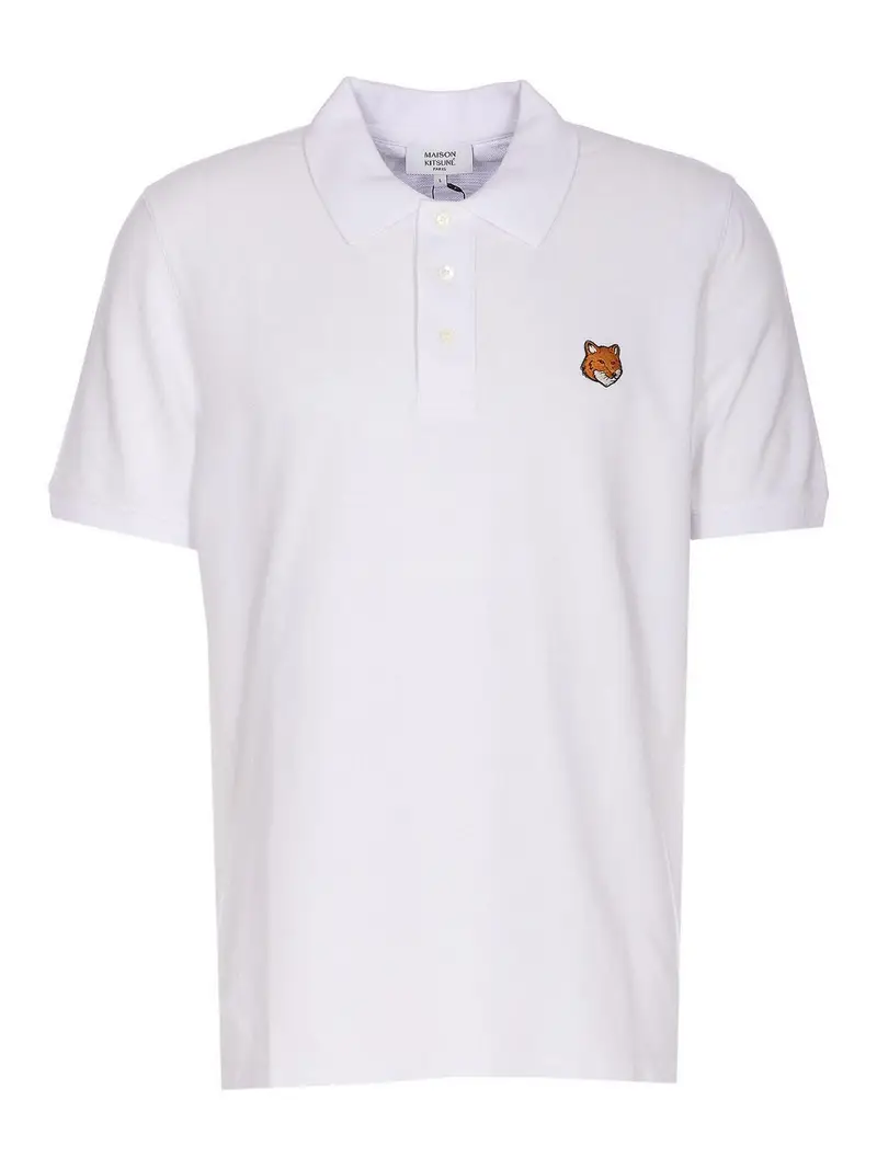 Maison Kitsune Polo Bianco 3855372