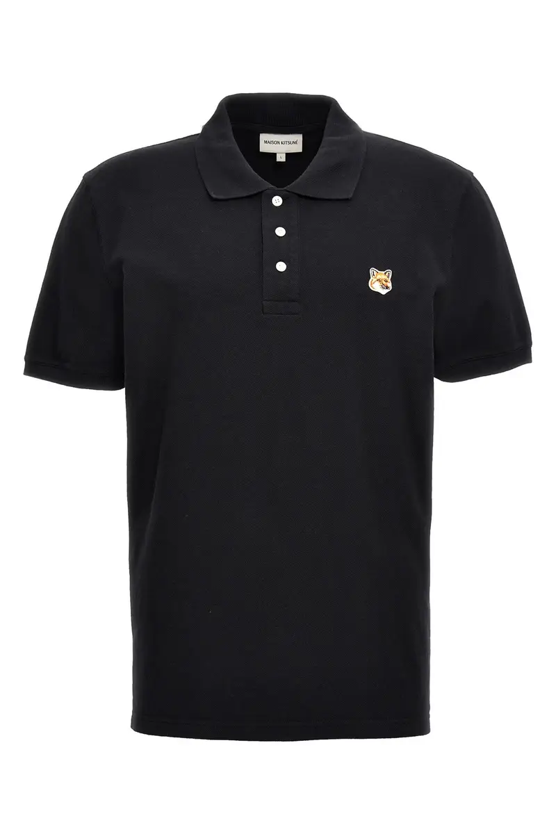 Maison Kitsune Polo Nero 3831956