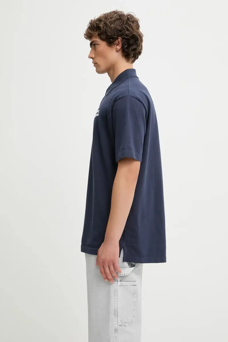 Maison Kitsune Polo Uomo Blu 2808869 miniatura 2