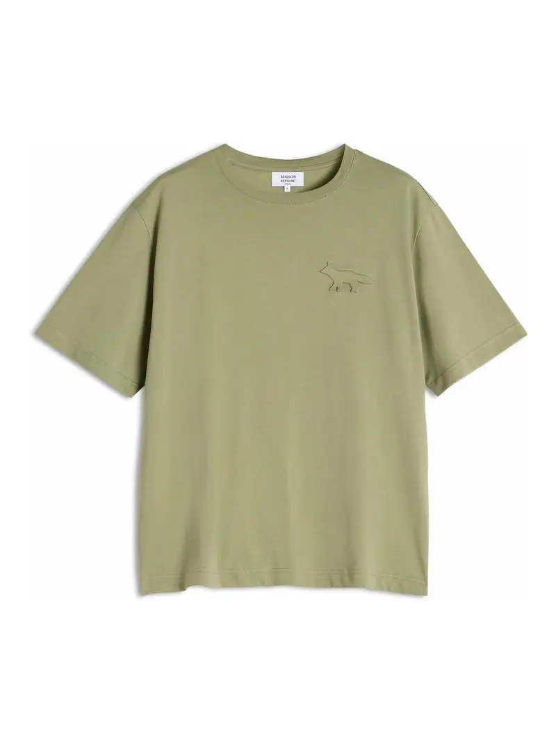 Profilo in rilievo Fox oversize T-shirt Verde
