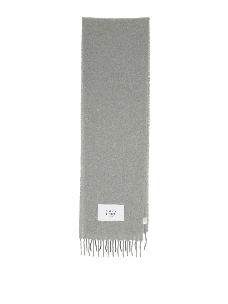 Sciarpa In Misto Alpaca Verde