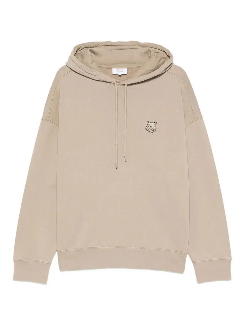 Spaccatura della felpa Maison Kitsune Beige