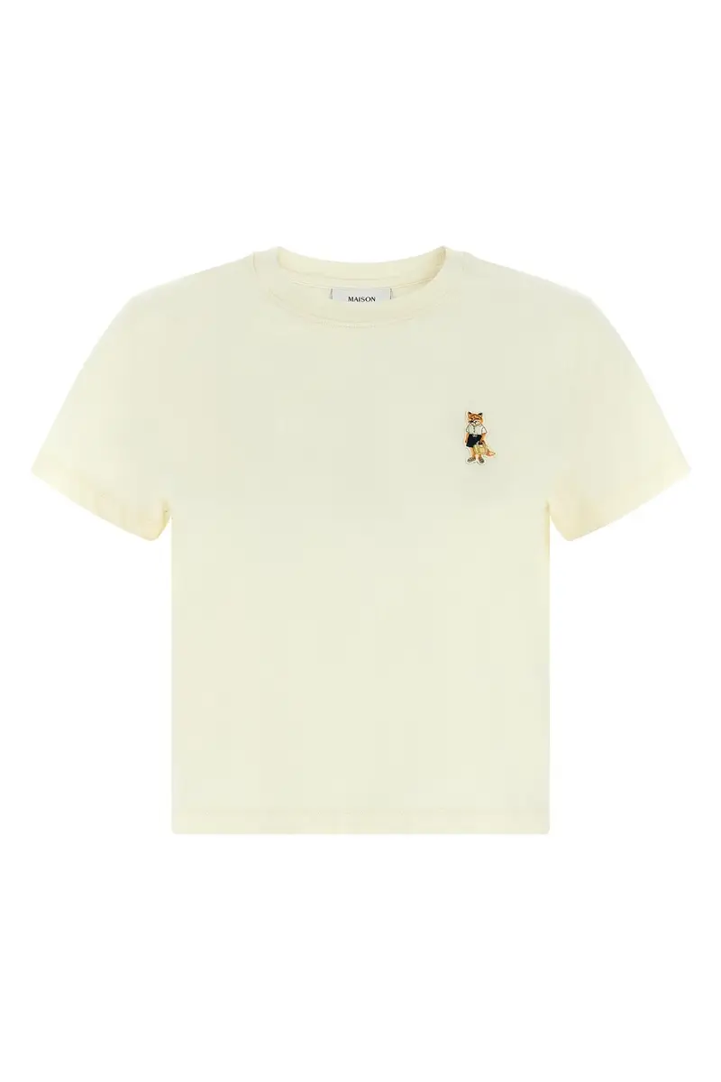 T-Shirt Dressed Fox Bianco