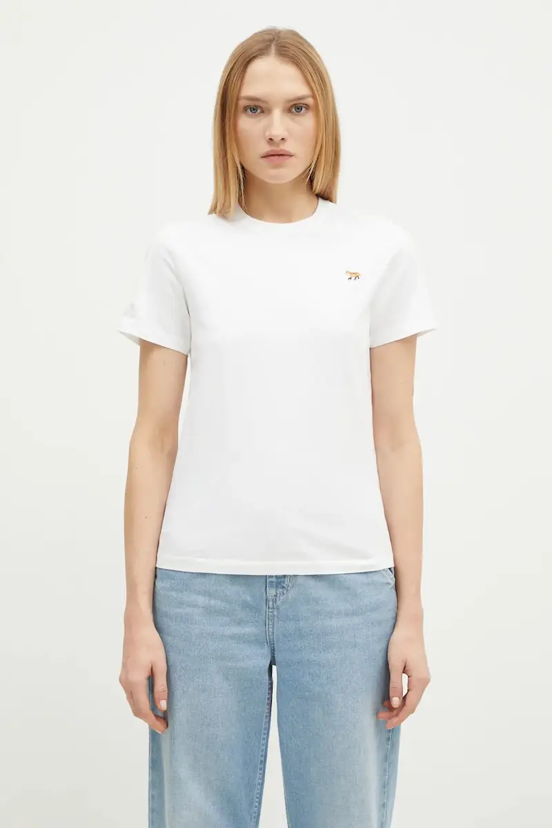 Maison Kitsune T-shirt Donna Bianco 2243869