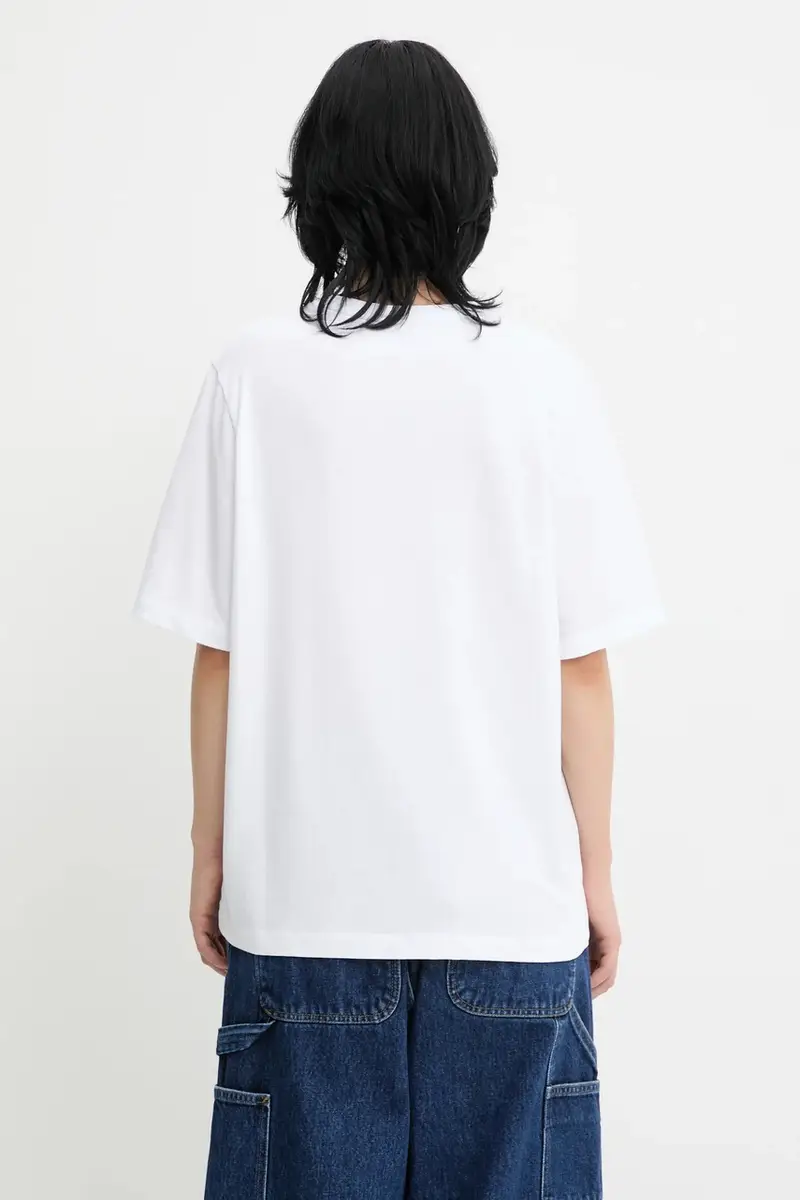 Maison Kitsune T-shirt Donna Bianco 2808714 miniatura 3