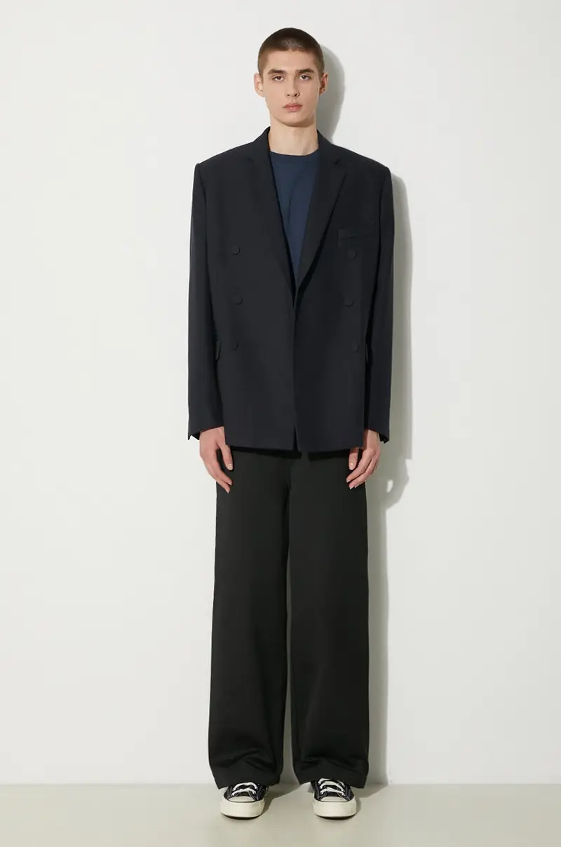 Maison Kitsune T-shirt Uomo Blu 2808830 miniatura 2