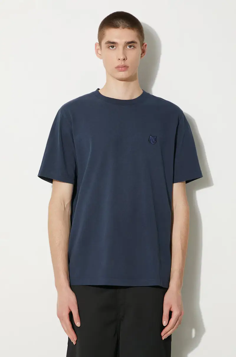 Maison Kitsune T-shirt Uomo Blu 2808830