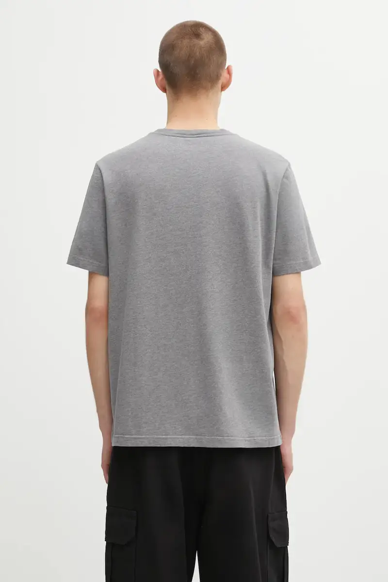 Maison Kitsune T-shirt Uomo Grigio 2808969 miniatura 3