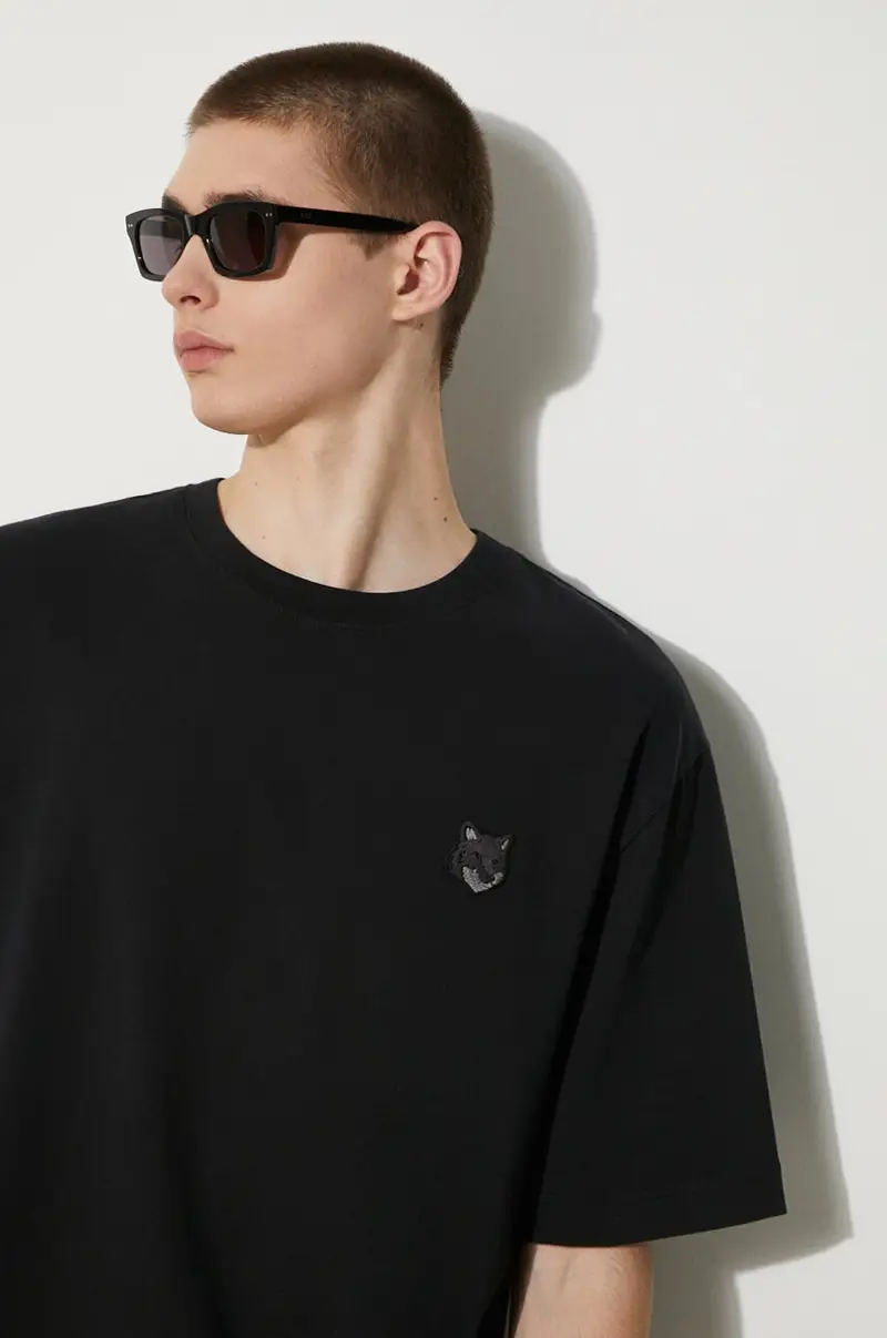 Maison Kitsune T-shirt Uomo Nero 2253702