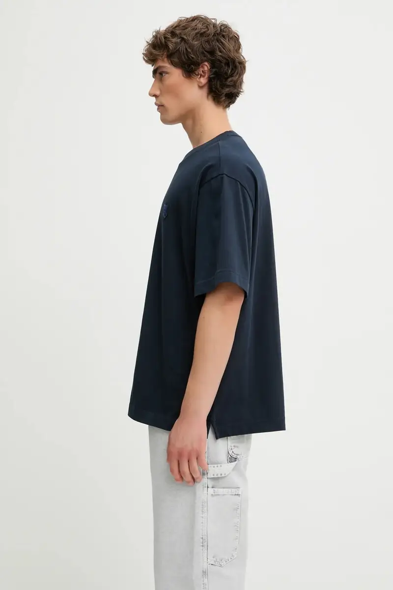 Maison Kitsune T-shirt Uomo Blu 2808854 miniatura 2