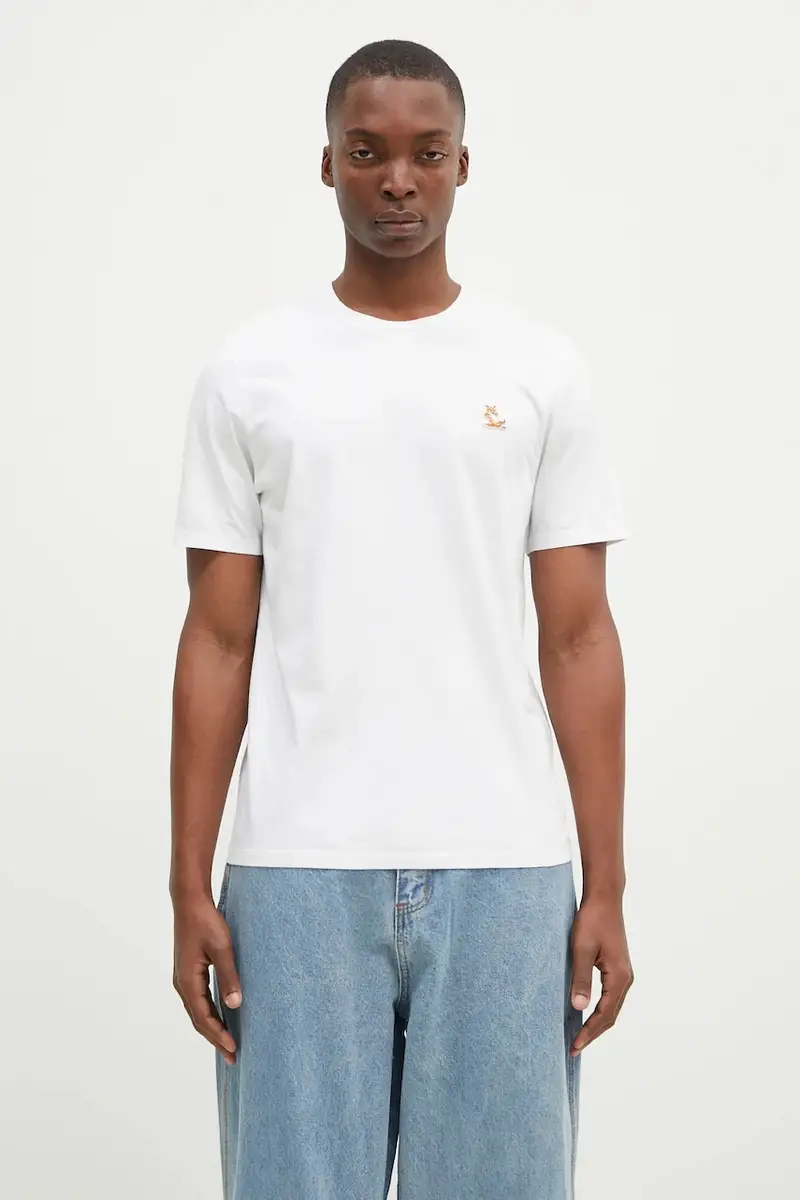 Maison Kitsune T-shirt Uomo Bianco 2243871