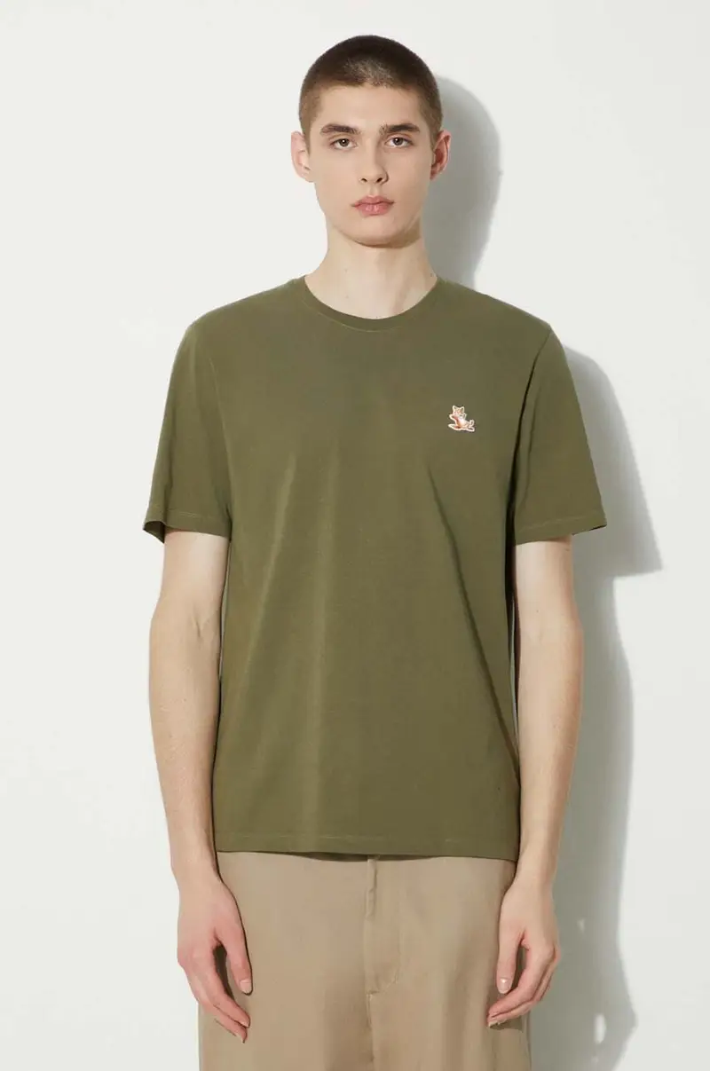 Maison Kitsune T-shirt Uomo Grigio 2249078