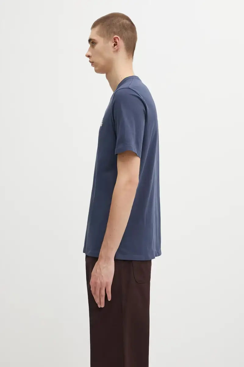 Maison Kitsune T-shirt Uomo Blu 2808883 miniatura 2