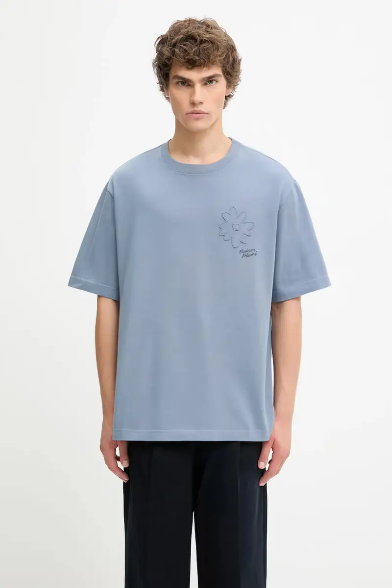 Maison Kitsune T-shirt Uomo Blu 2808796
