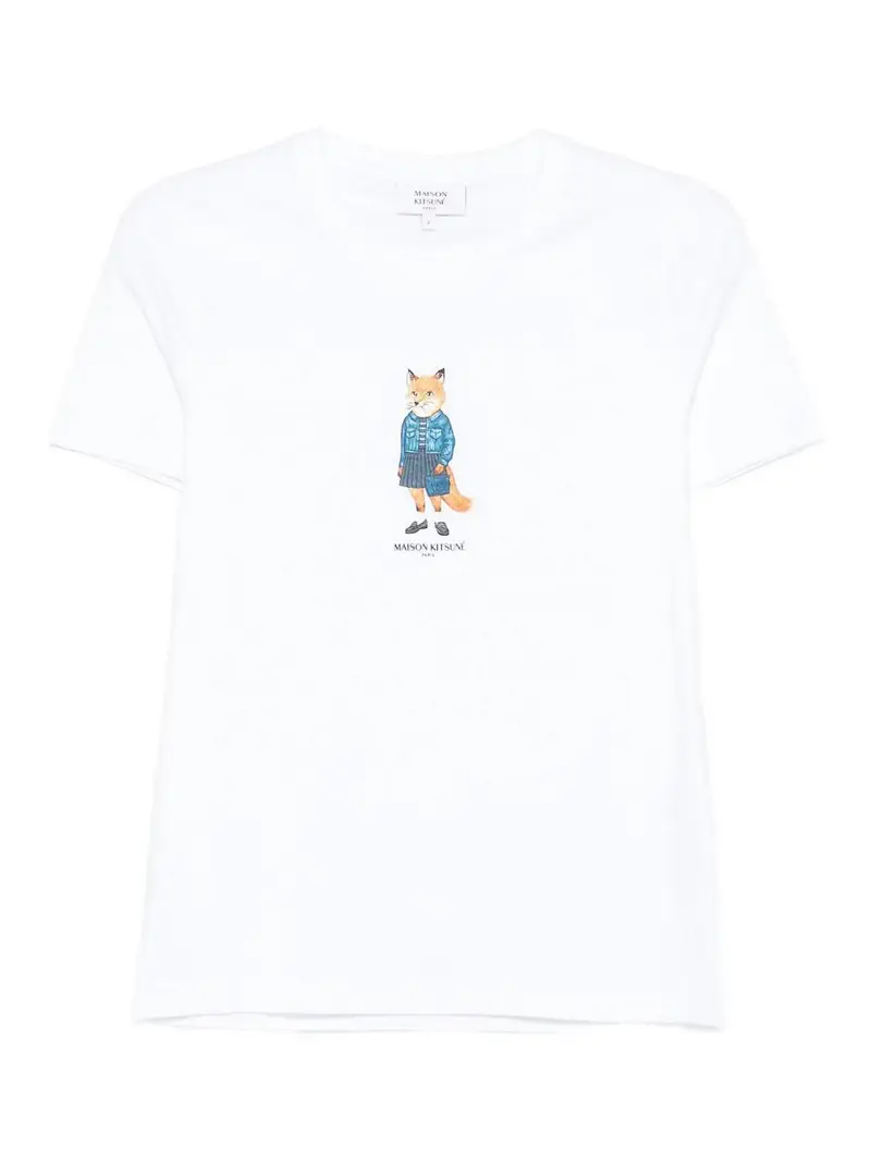 Maison Kitsune T-shirt Bianco 3995862