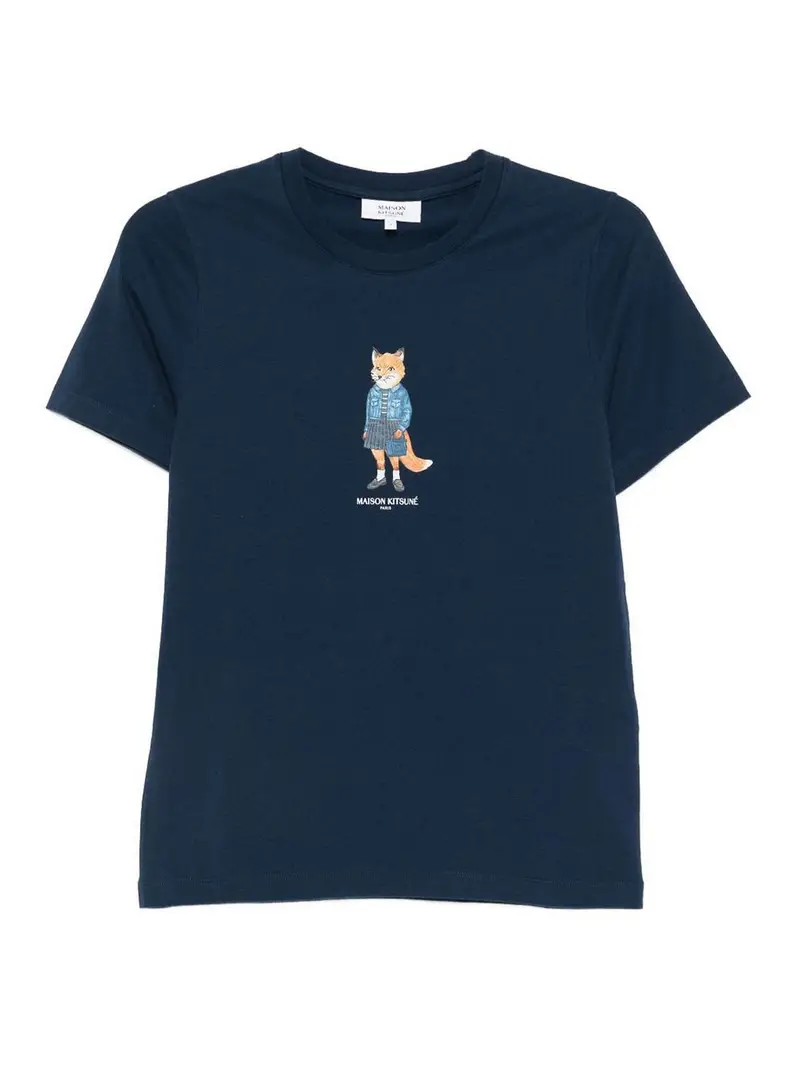 Maison Kitsune T-shirt Blu 3997561