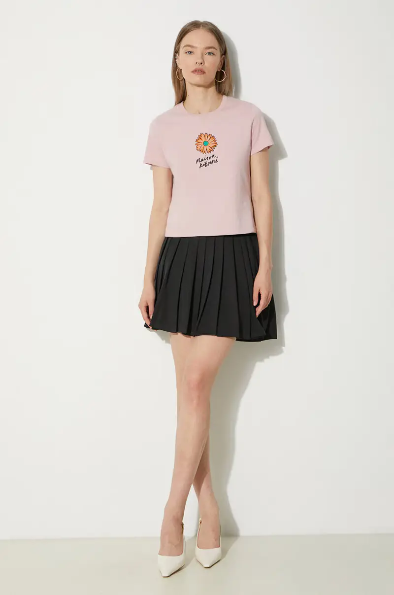 Maison Kitsune T-shirt Donna Rosa 2809881 miniatura 2