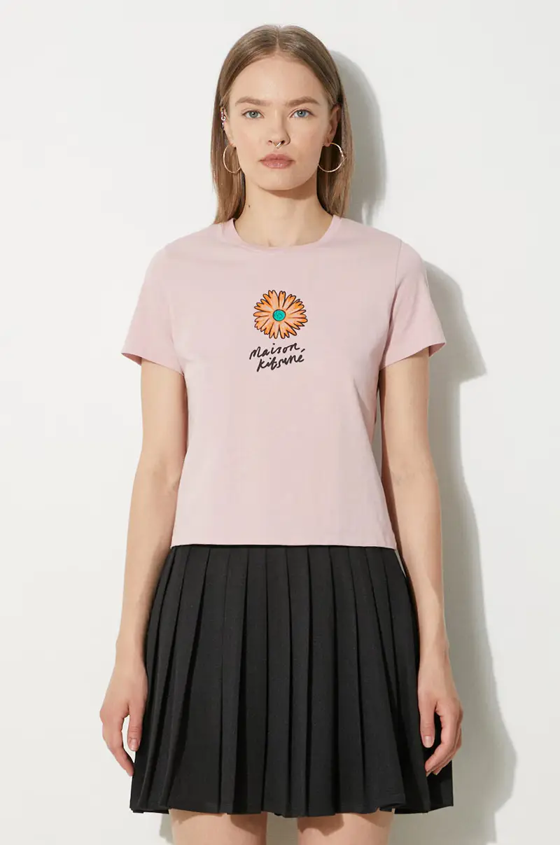 Maison Kitsune T-shirt Donna Rosa 2809881