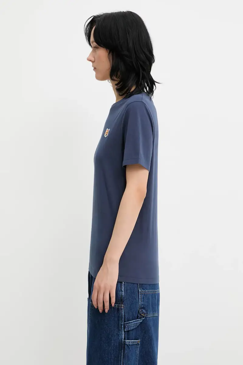 Maison Kitsune T-shirt Donna Bianco 2722433 miniatura 2