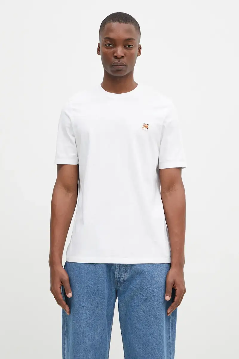 Maison Kitsune T-shirt Uomo Bianco 2243872
