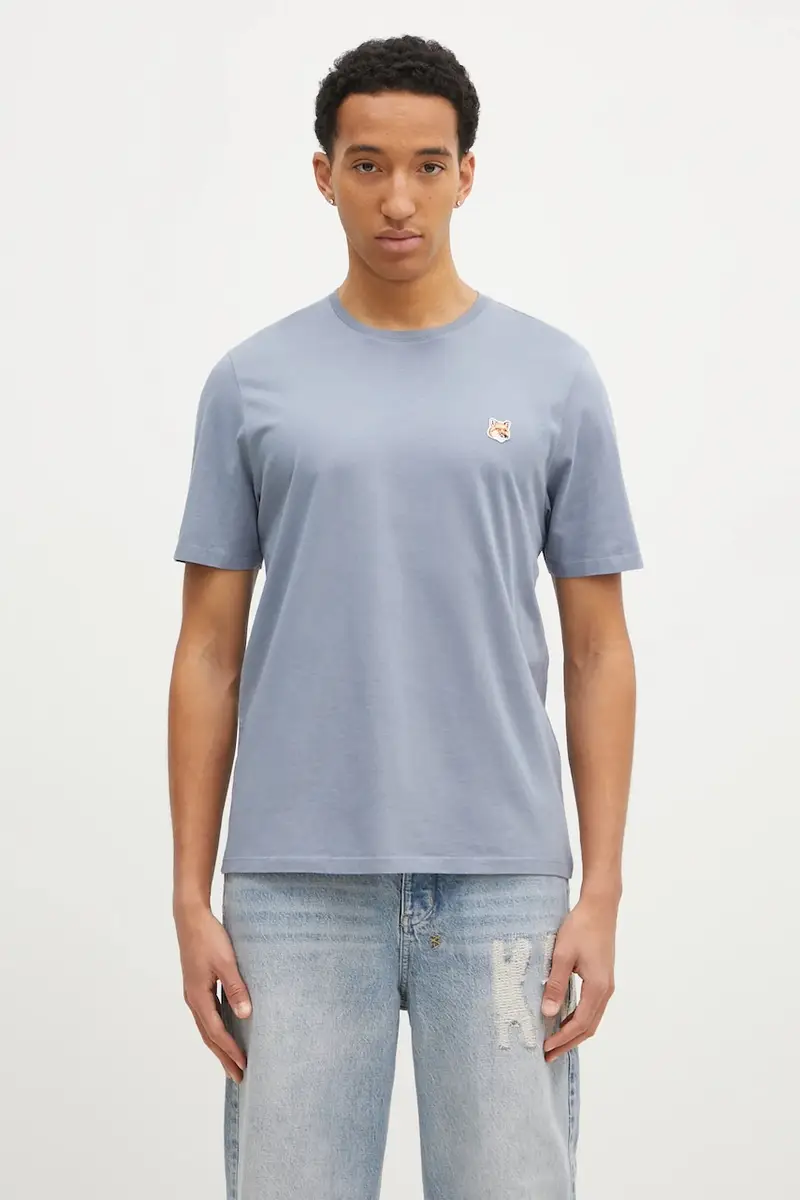 Maison Kitsune T-shirt Uomo Blu 2245552