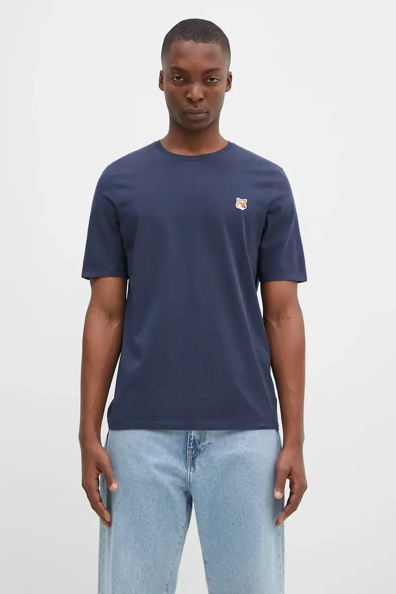 Maison Kitsune T-shirt Uomo Blu 2247024