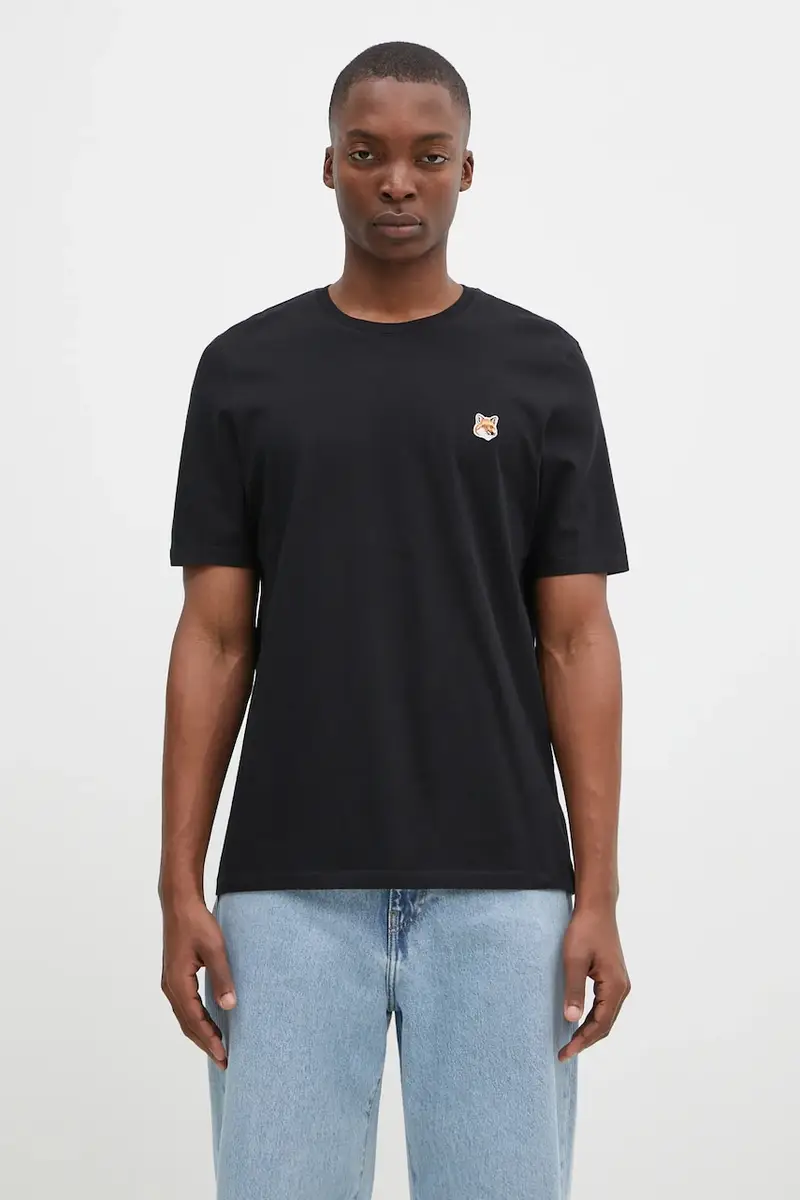 Maison Kitsune T-shirt Uomo Nero 2253706