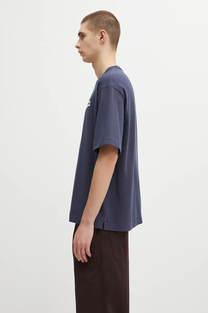 Maison Kitsune T-shirt Uomo Blu 3121611 miniatura 2